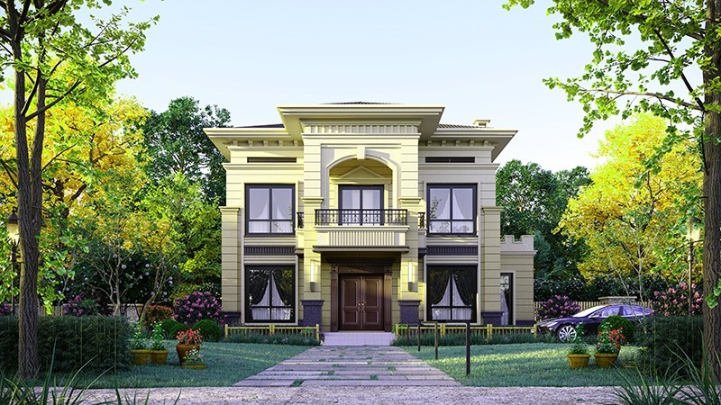 锡林郭勒乡村别墅的墙壁通常用什么砖砌？